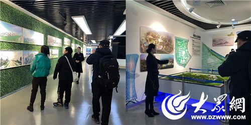 烟台开发区城市展示中心为散客提供义务讲解服务